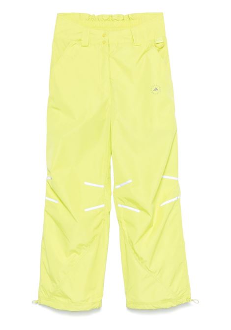 Pantaloni track in giallo adidas by Stella McCartney - donna